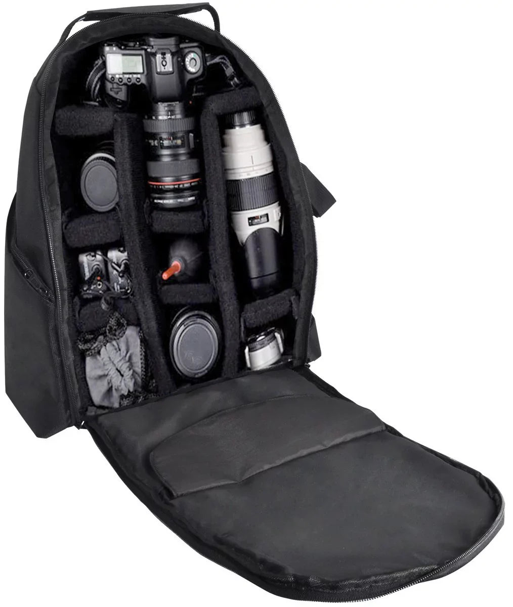 Large Backpack Case Camera Bag For Sony Canon Samsung Nikon Panasonic Pentax Camera Camcorder