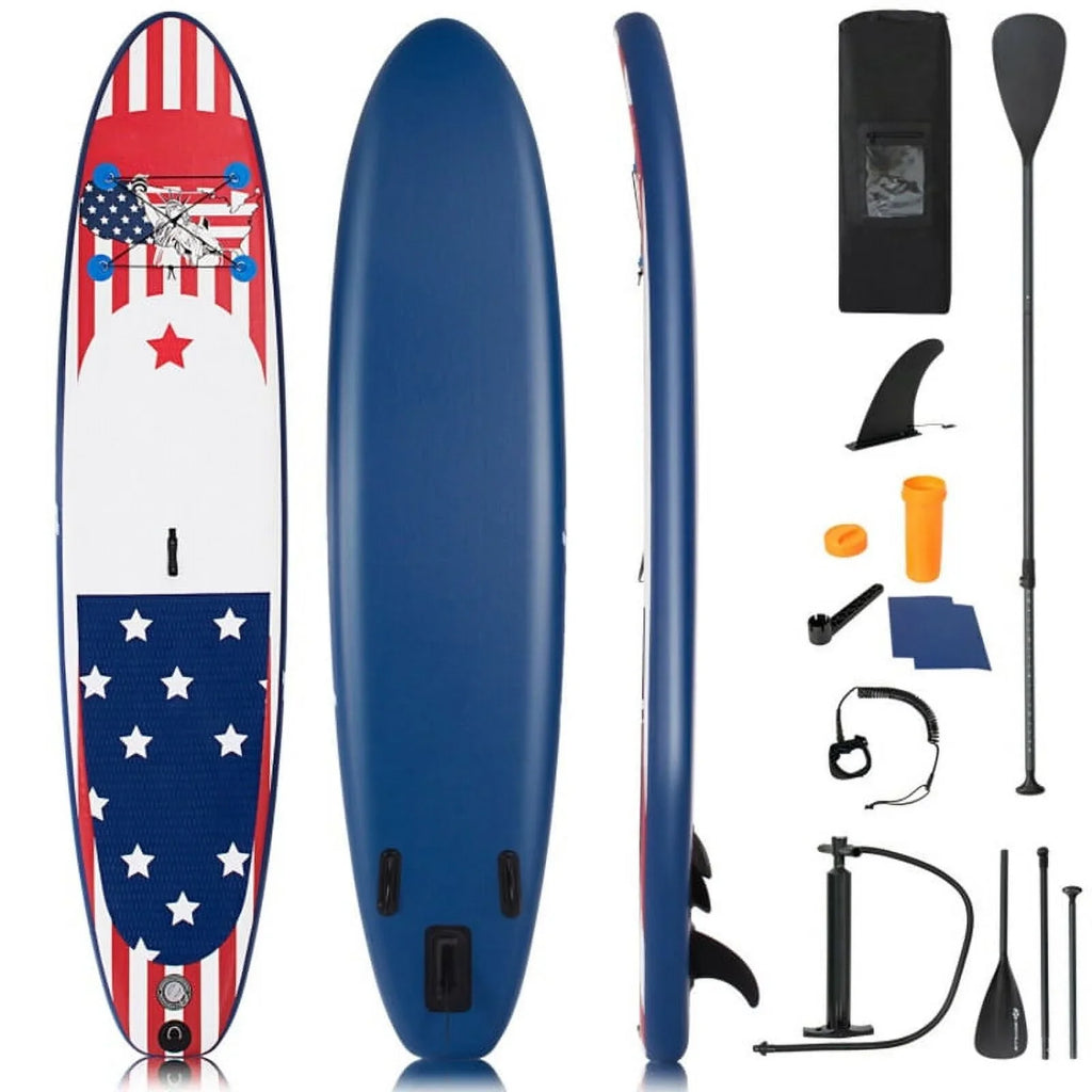 Premium Inflatable Stand Up Paddle Board - Comes with a carry backpack for transportation - 24.0 - Disshield ultimate stability and versatility on the water!