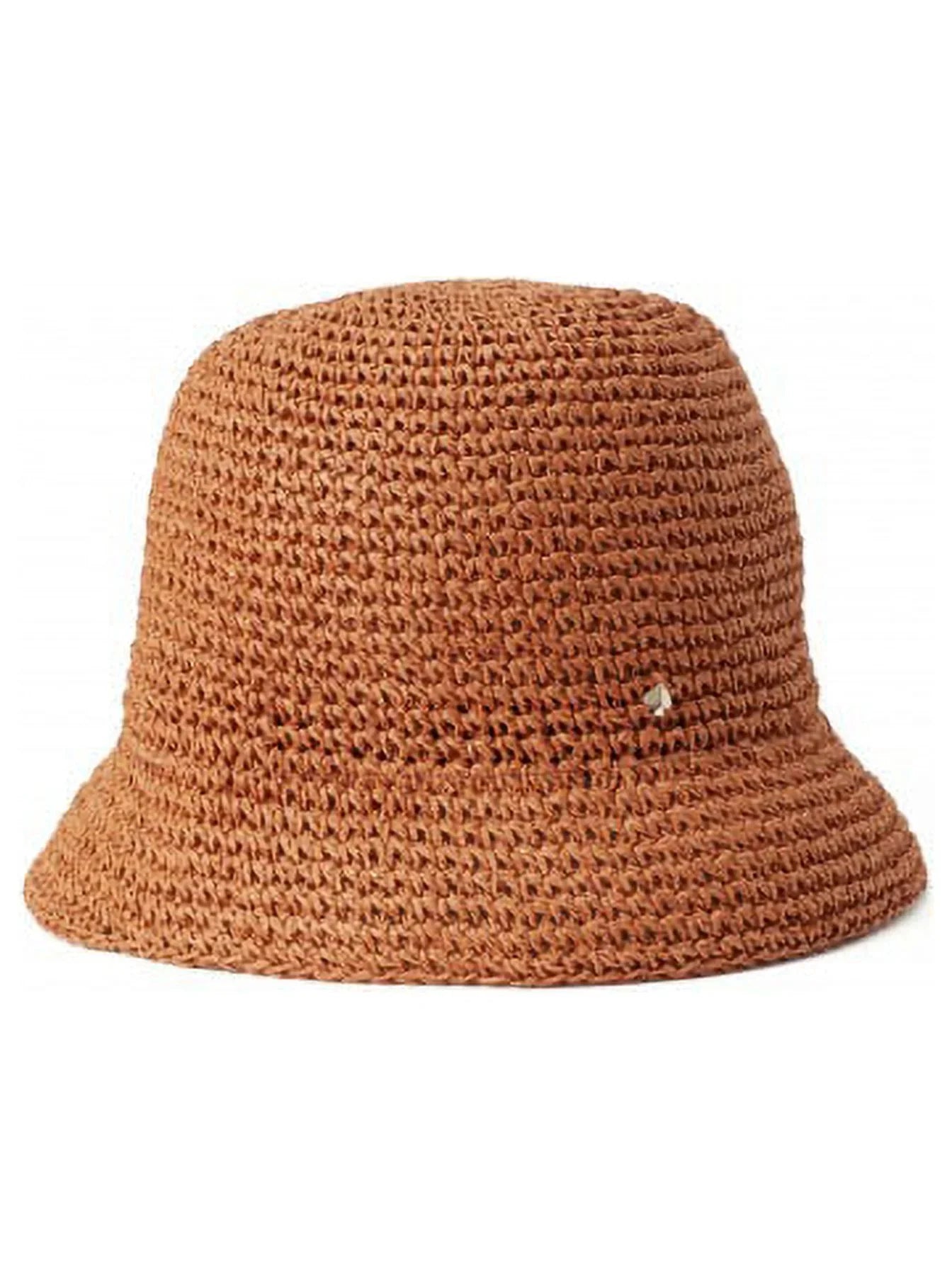 Women’s Kate Spade New York Metallic Crochet Bucket Hat Tan