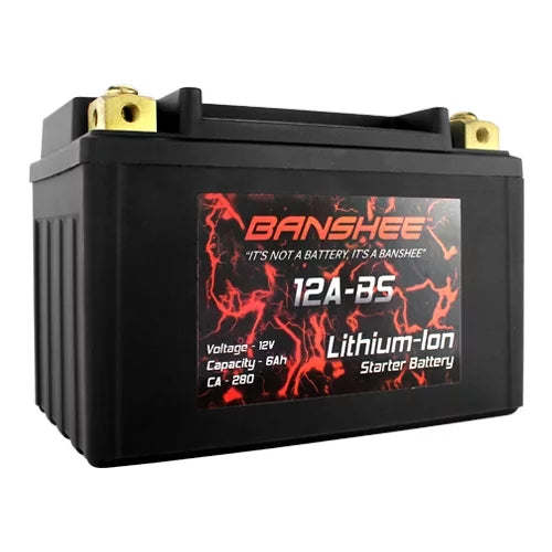 Banshee Lithium Ion Sealed Powersports Battery 12V 280  Compatible with PowerSonic -,  -, Motocross , Yacht -, Yuasa -