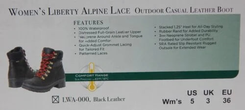 The Original Muck Boots Liberty Alpine Sz  5   36 Women's  Leather Boots
