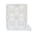 Glasfloss  20x22x1  10 Pleated  Furnace Air Filters. Box of 4. Exact Size: 19-1/2 x 21-7/8 x 7/8
