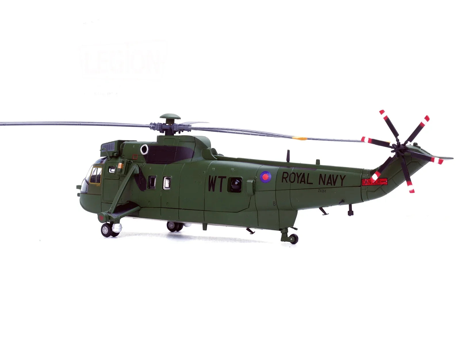 Westland Sea King .4 Helicopter "Somerset" (2009) British Royal Navy 1/72 Diecast Model by Legion