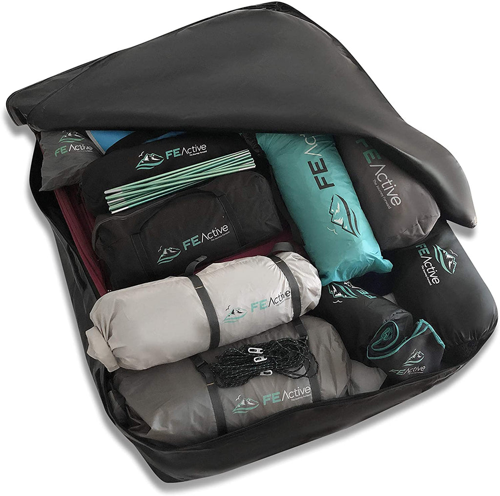 Cargo Rooftop Carrier - 100% Waterproof 15 Cubic ft. Roof Dry Bag Heavy Duty Car &  Roof Top Luggage Storage Cargo Carrier  Straps, Road Trips, Camping, Travel | Designed in California