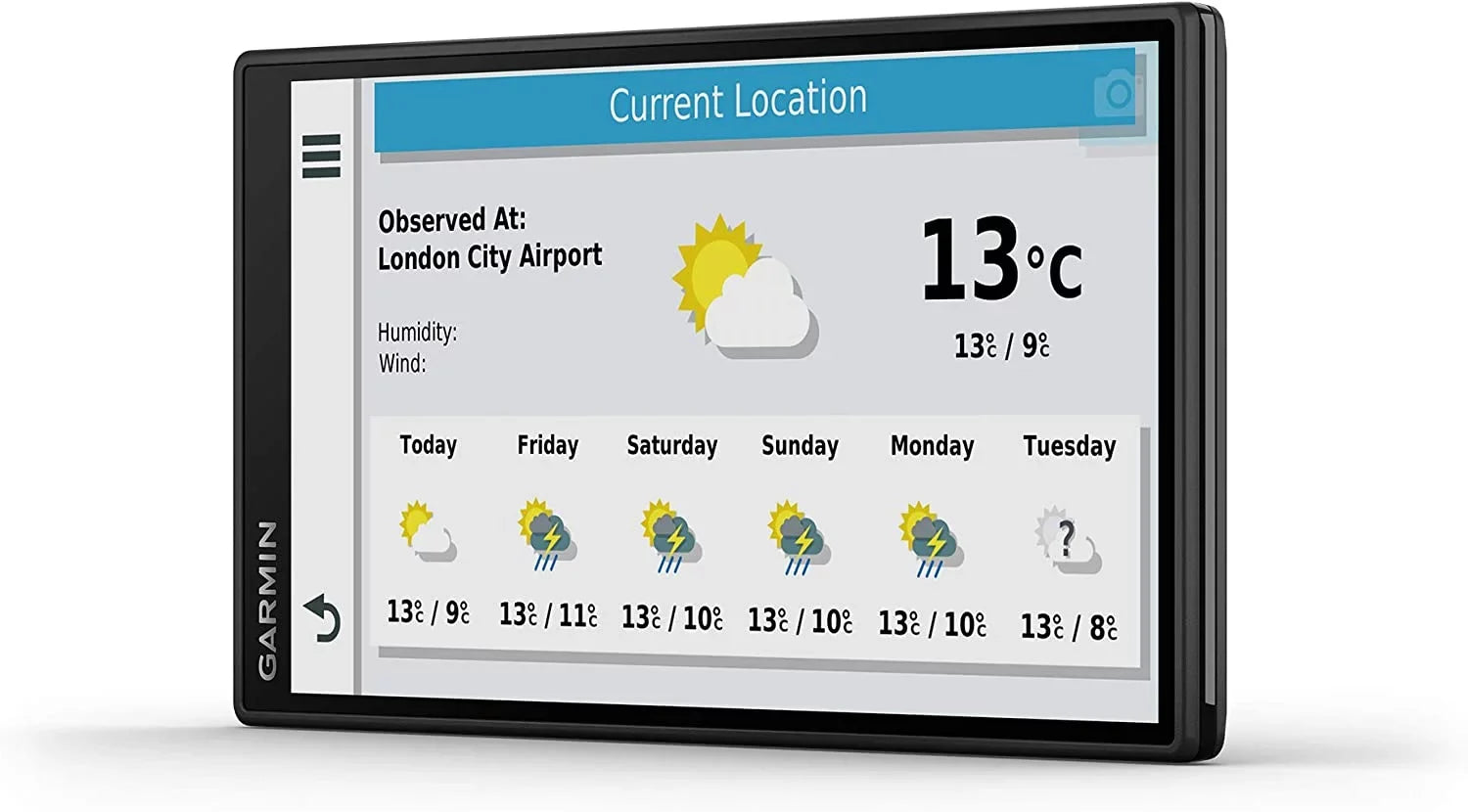 Garmin DriveSmart 55 Mt- 5.5 inch Sat Nav with Edge to Edge Display, Map Updates for , Ireland and Full Europe, Digital Traffic, Bluetooth Hands-Free Calling, Voice Commands and Smart Features