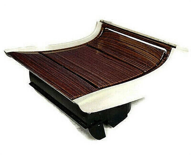 03 04 Cadillac Escalade Center Console Cup Holder Woodgrain