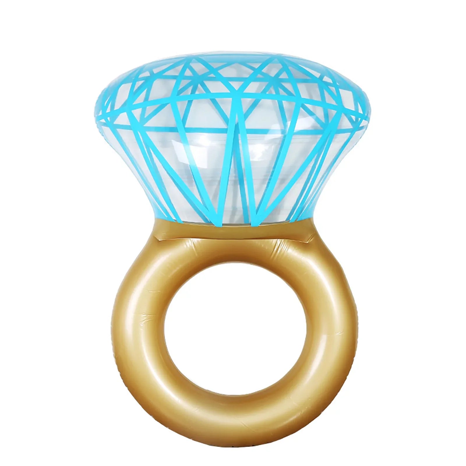 Binpure Adults Diamond Swimming Ring, Bride Accessories Pool Float Raft