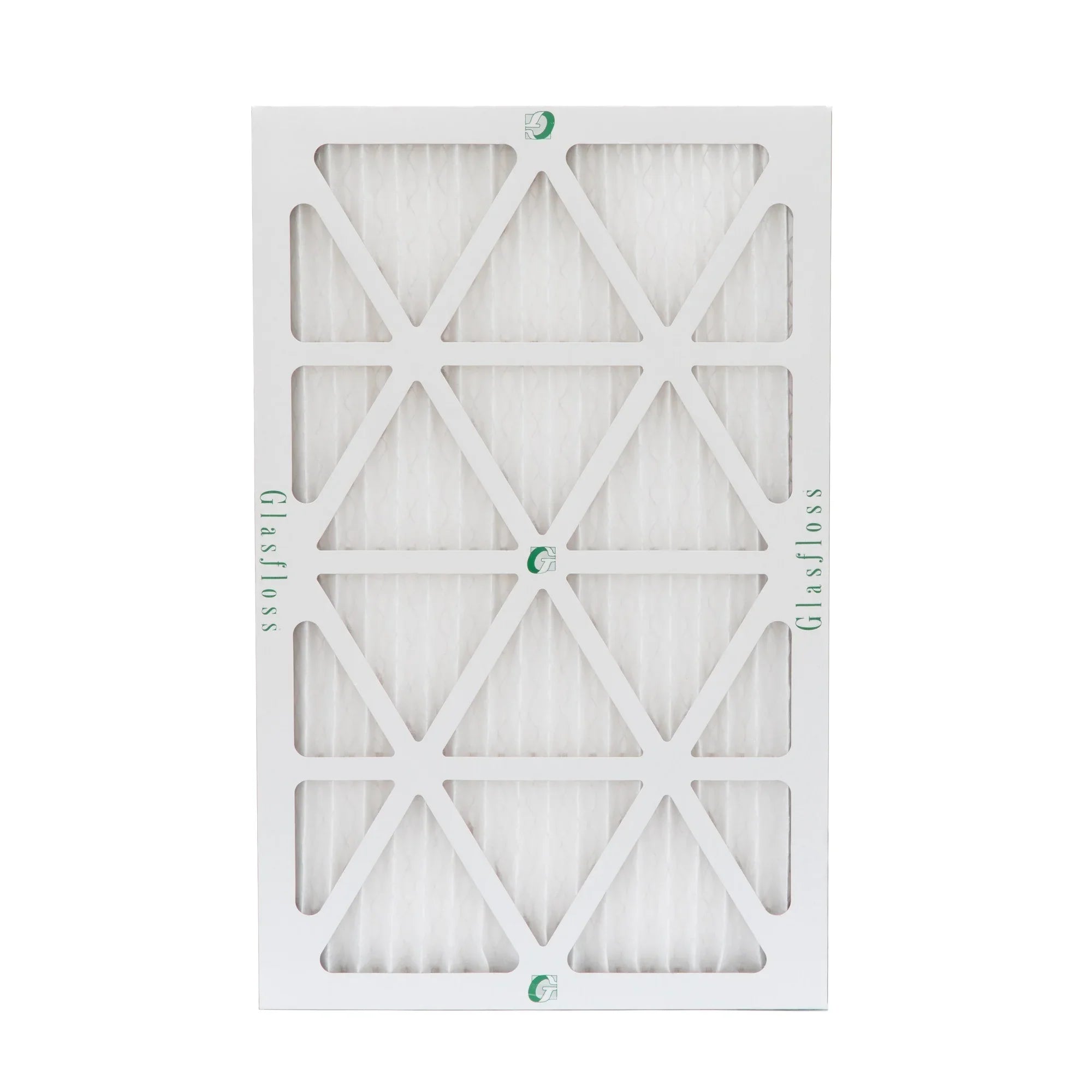 Glasfloss  12x25x1  10 Pleated  Furnace Air Filters. Box of 4. Exact Size: 11-1/2 x 24-1/2 x 7/8