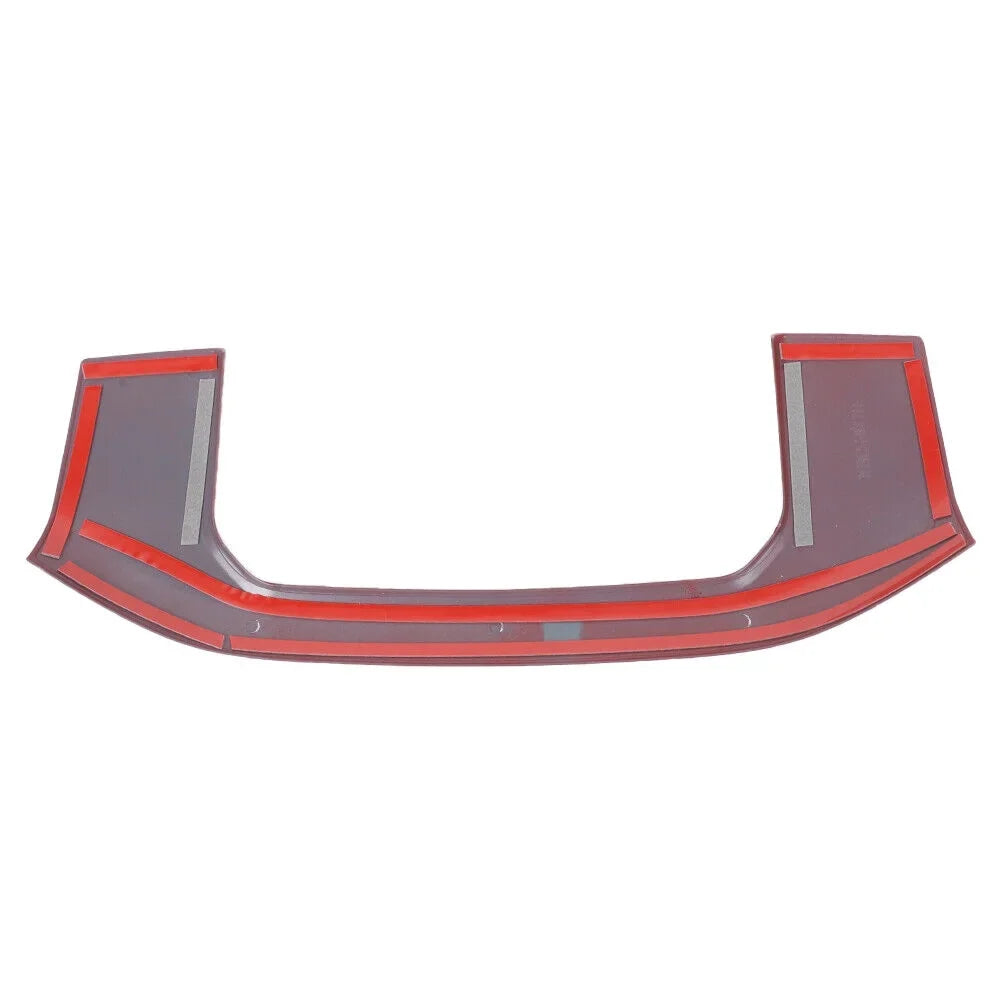 Teledu Red Center Console Storage Box Panel Trim Decor Frame