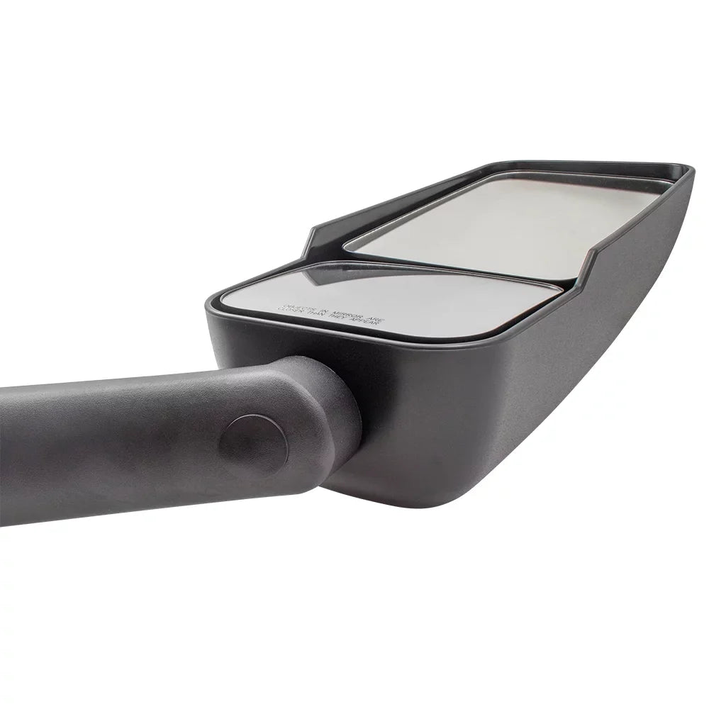 Brock Replacement Driver and Passenger Set Manual Side View Door Mirrors Compatible with 2003-2009 Kodiak Topkick Truck 25886110