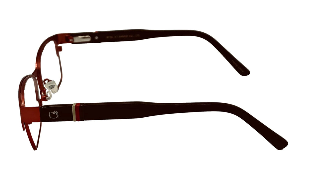 Hello Kitty Kids Red Metal Rectangle Eyewear Frame. 280. 1 49mm
