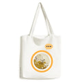 Yellow Chrysanthemum Flower Expression Sack Canvas Tote Shoulder Bag