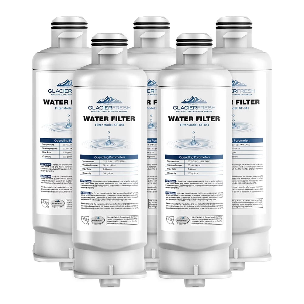 '-17376B Replacement for -/, -, -08006C, , , , , Refrigerator Water Filter, 5 Pack