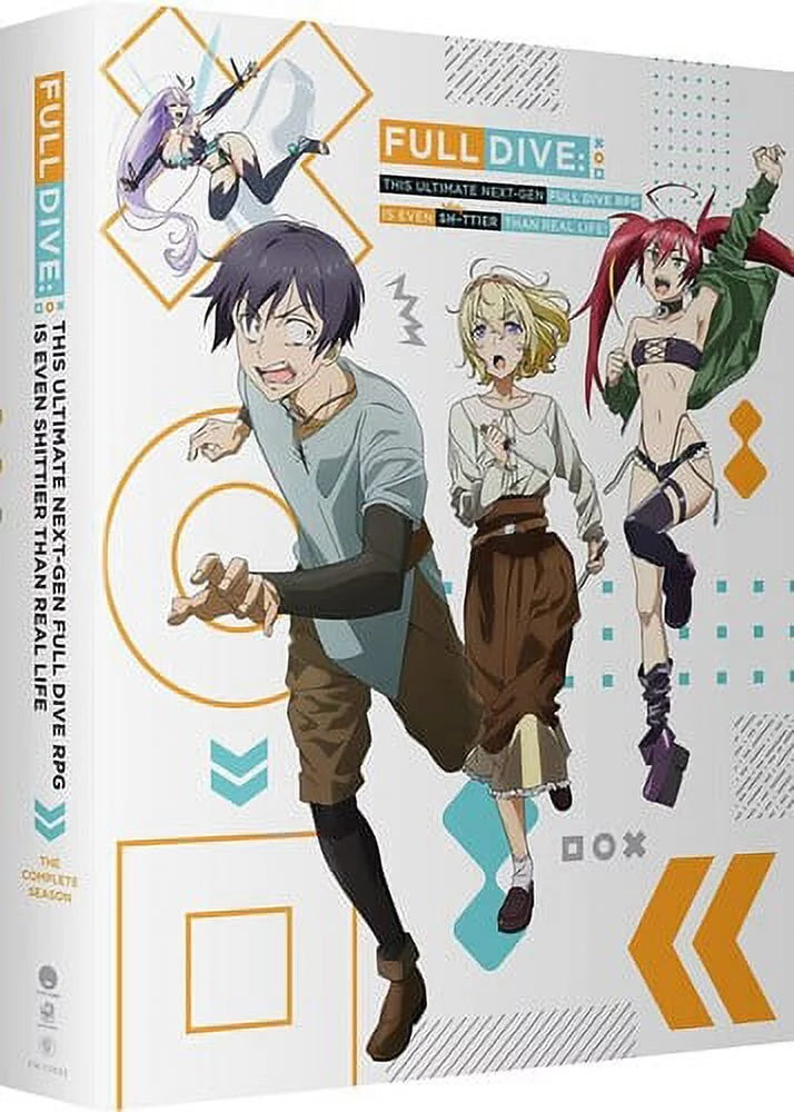 Full Dive: This Ultimate Next-Gen Full Dive Rpg Is Even Shittier Than Real Life! - The Complete Season (Blu-ray + Digital Copy), Funimation Prod, Anime