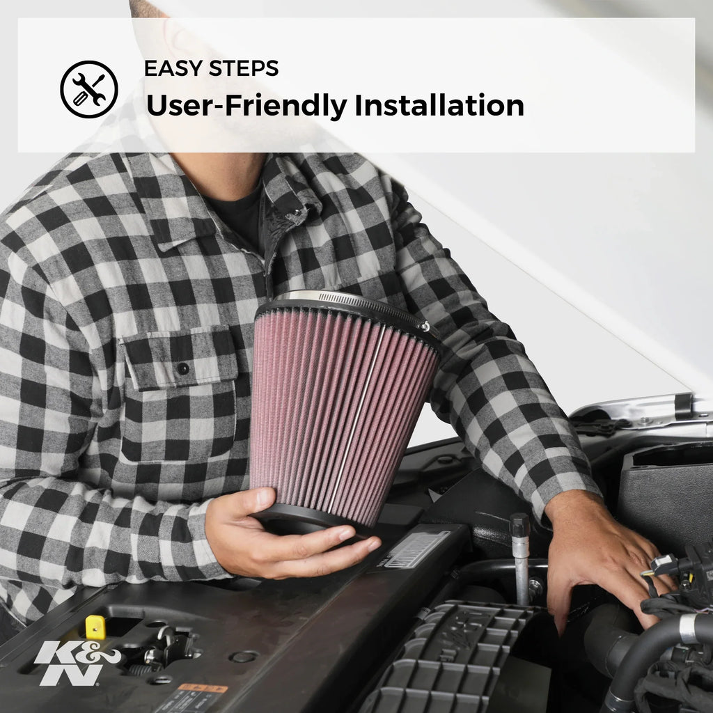 & Engine Air Filter: High Performance, Premium, Washable, Industrial Replacement Filter, Heavy Duty: -3735