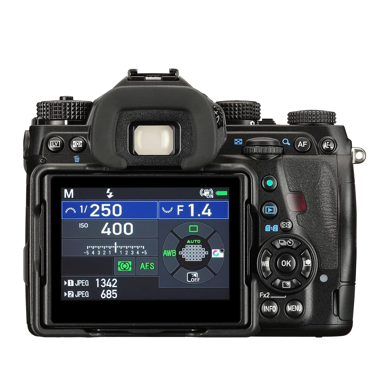 Pentax -1 Mark   Camera with - Battery Grip, Memory  Card Bundle