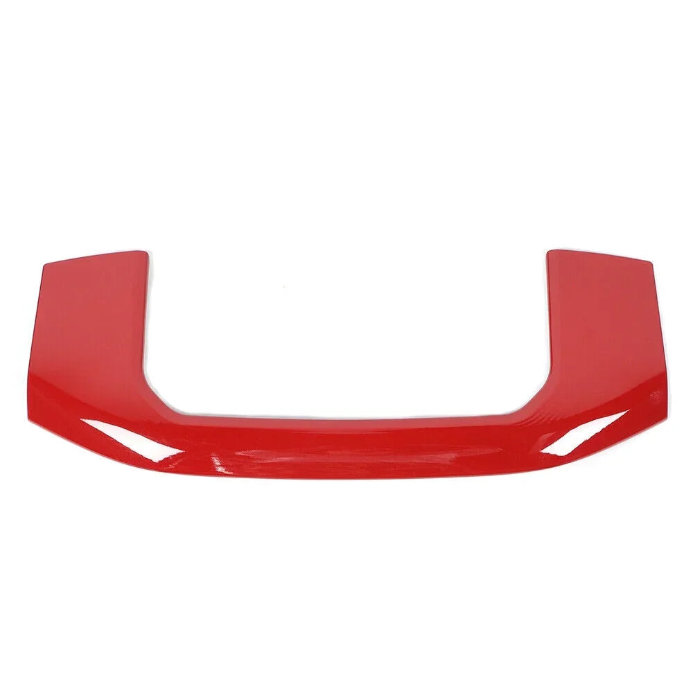 Teledu Red Center Console Storage Box Panel Trim Decor Frame