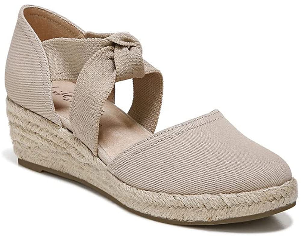 LifeStride Kascade Women's Sandals & Flip Flops Taupe Size 8.5