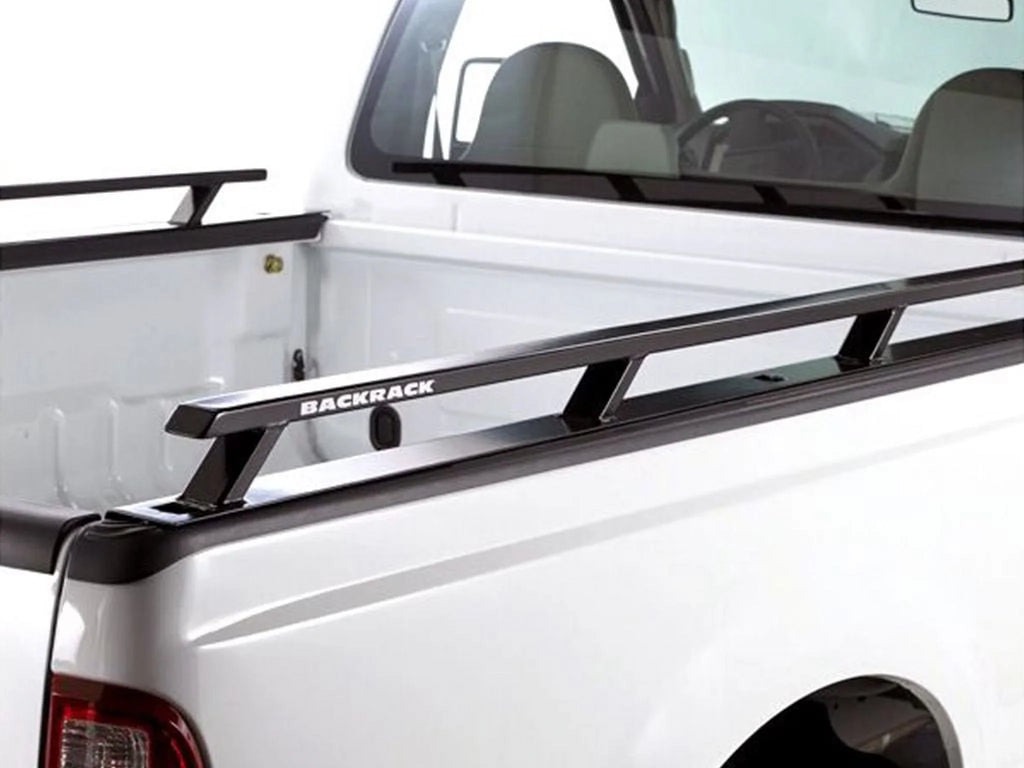 by RealTruck Side Rails to use w/ Standard Bed | Black, No Drill | 65509 | Compatible with 2017-2020 Ford -250/-350 6.5' Bed