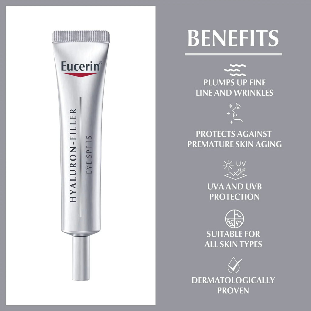 Eucerin Anti-Age Hyaluron Filler Eye Treatment 15Ml