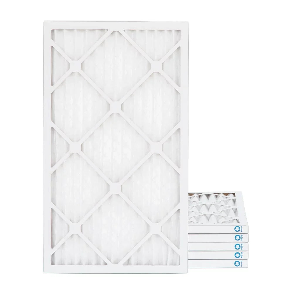 10x24x1  8 Pleated  Furnace Air Filters. 6 Pack