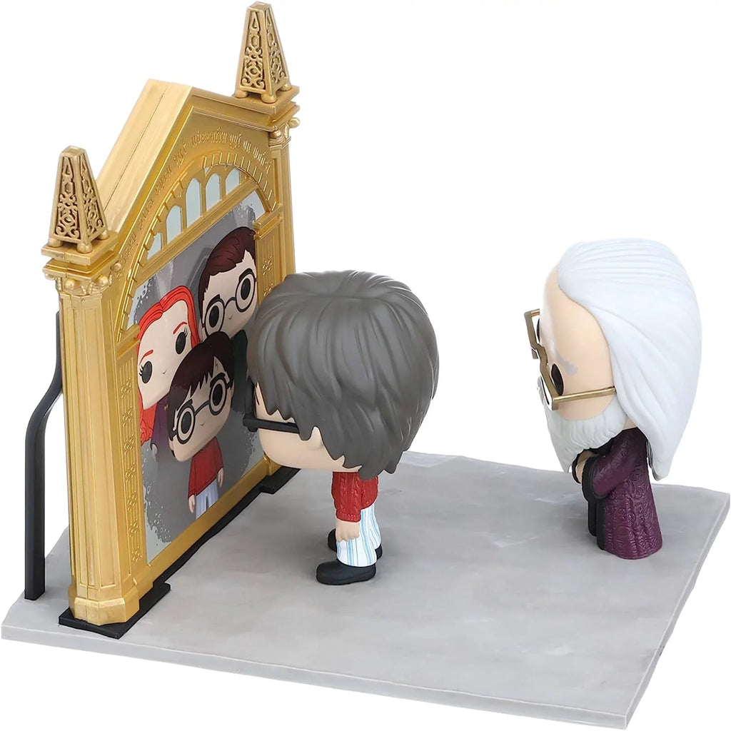 Funko: ! Movie Moment Harry Potter and Albus Dumbledore with The Mirror Erised, Grow Your Wizarding World Collection Today, Vinyl Collectible, Exclusive Item!