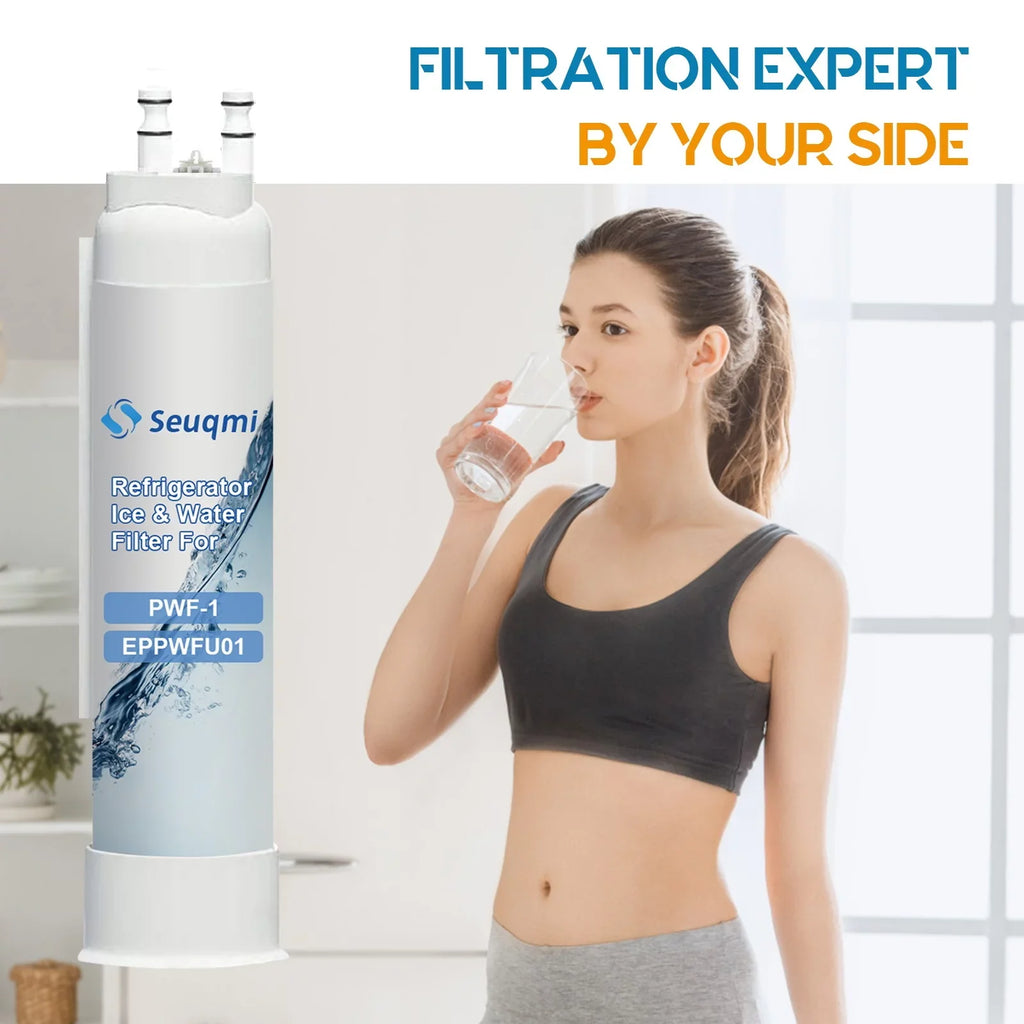 2Pack Seuqmi brand water and ice filters are suitable with Frigidaire®PurePour -1