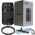 Canon  75-300mm f/4.0-5.6  Lens + 58mm  Filter + Lens Pen + Cap Holder
