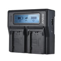 Andoer - Dual Channel  Battery Replacement for