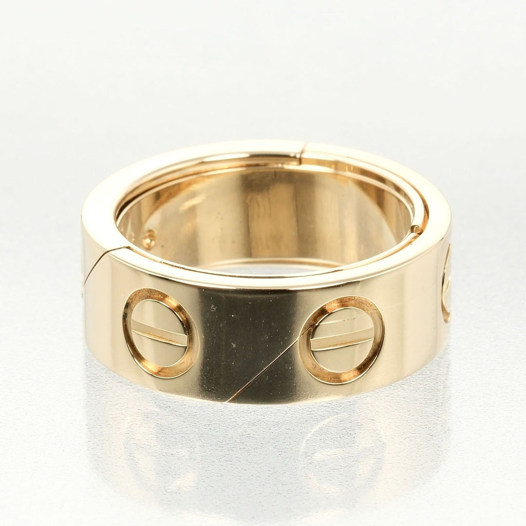 Pre-Owned Cartier Astro Love size 9 ring,   yellow gold, approx. 11.68g  (Good)