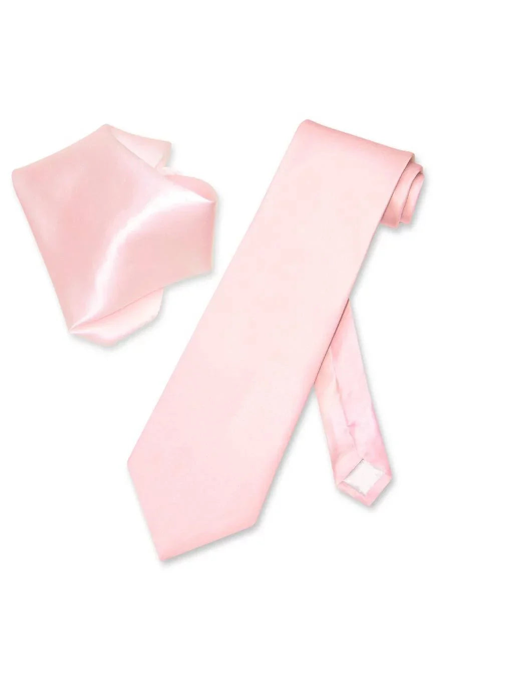 Biagio 100%  Solid   Color NeckTie Handkerchief Men's Neck Tie Set