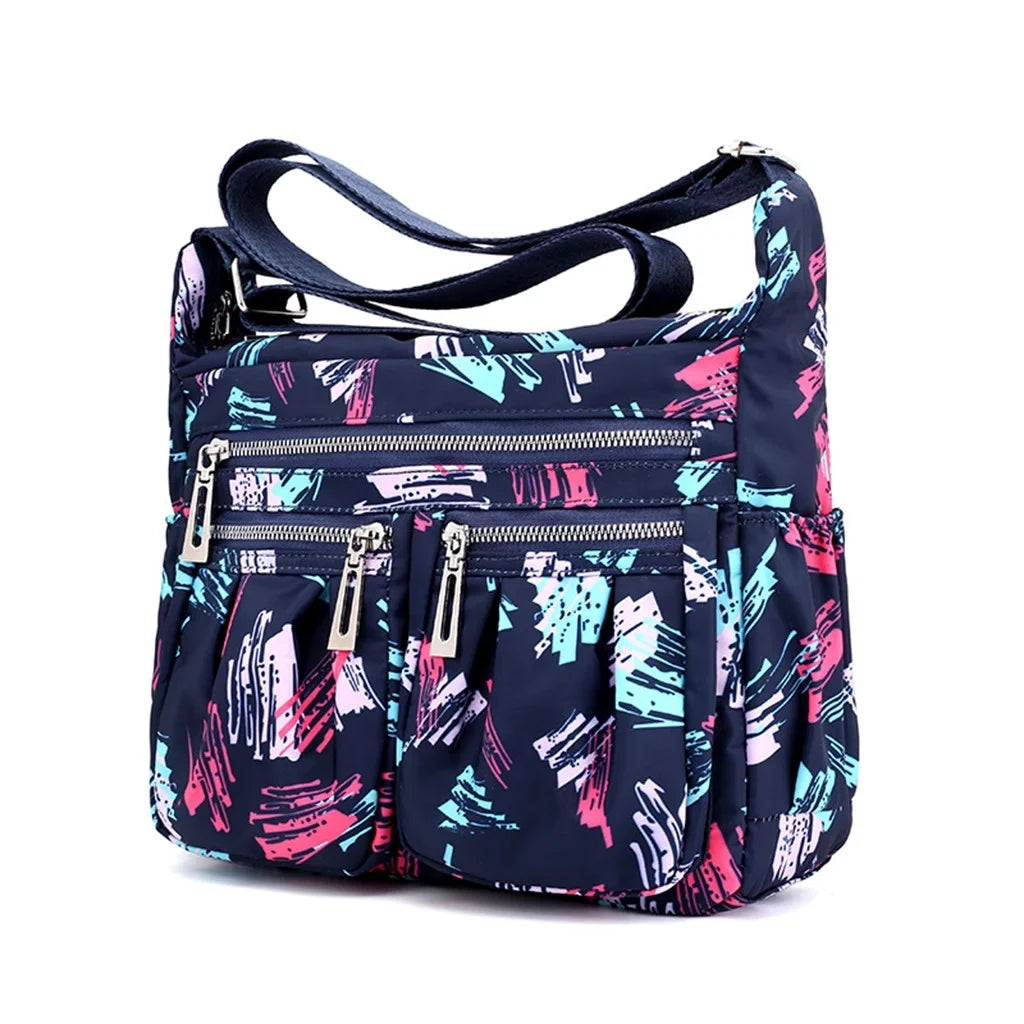 Yaman Christmas Bag Women Fashion Waterproof Large Capacity Travel Messenger Bags Shopping Handbags Nylon Travelambo Womens Wallet