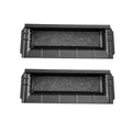 under Seat Storage Box Decoration Car Interior Accessories Hidden Tray Hidden 2Pieces