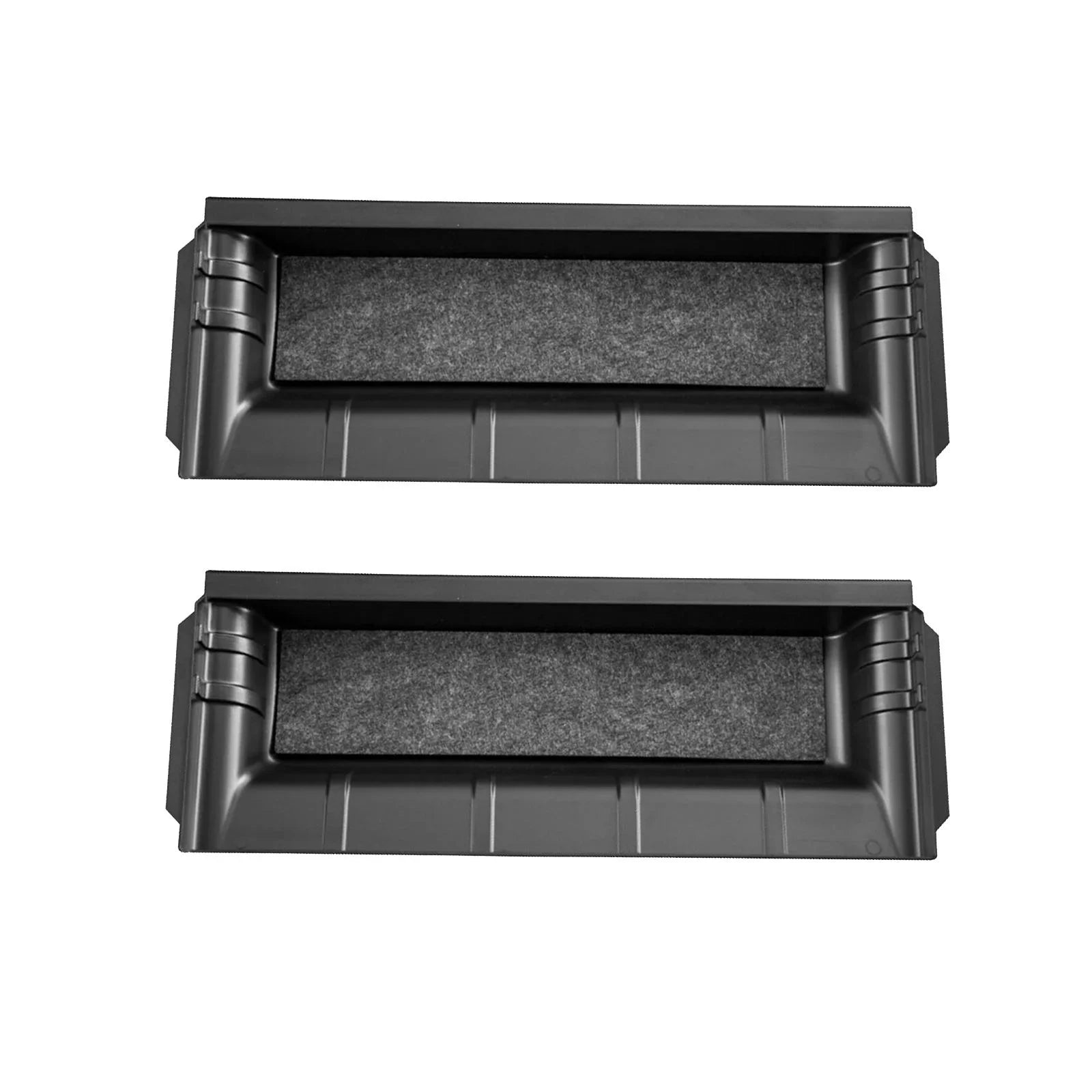 under Seat Storage Box Decoration Car Interior Accessories Hidden Tray Hidden 2Pieces