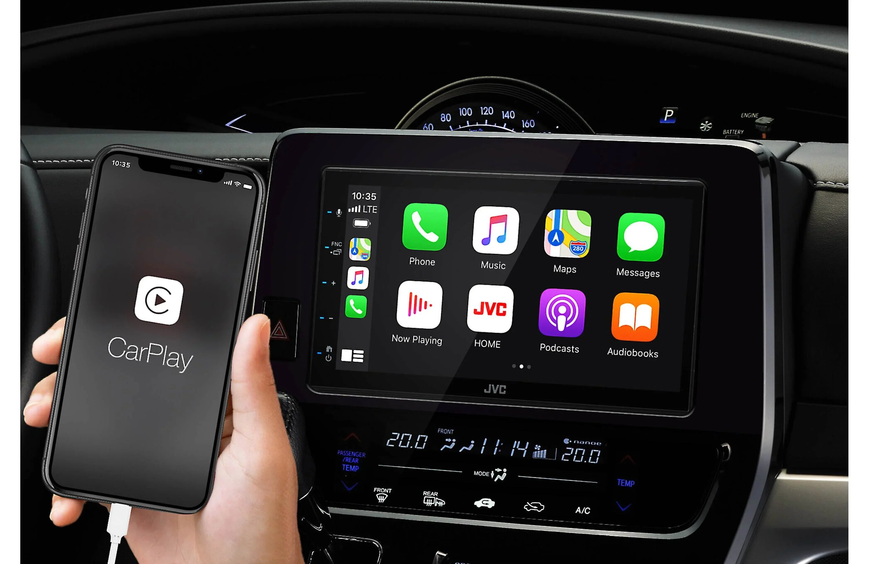 '- Digital Multimedia Receiver w/ fixed 6.75" Touchscreen Monitor+Absolute  Rearview Camera & Magnet Phone Holder