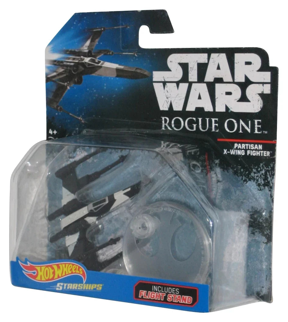 Star Wars Hot Wheels (2016) Rogue One Partisan -Wing Fighter Starships Toy