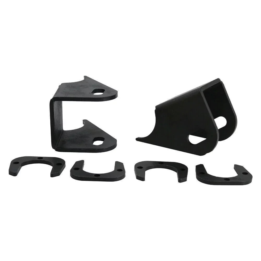 2x Front Lower Control Arm Brackets Axle Side Mount Bracket For Jeep