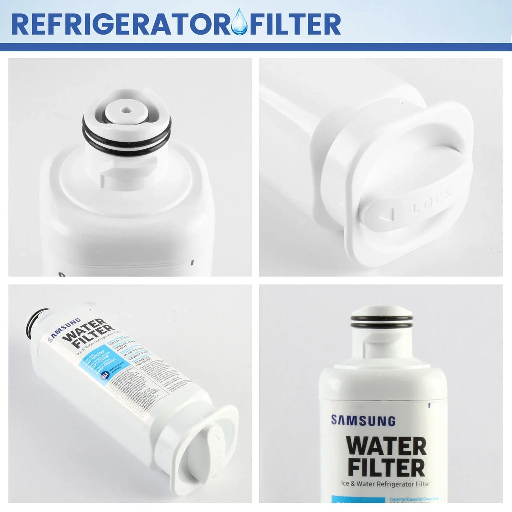 4  -17376B Compatible with -/, -, -08006C Refrigerator Water Filter