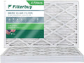 Filterbuy 12x30x1  13 Pleated   Furnace Air Filters (4-Pack)