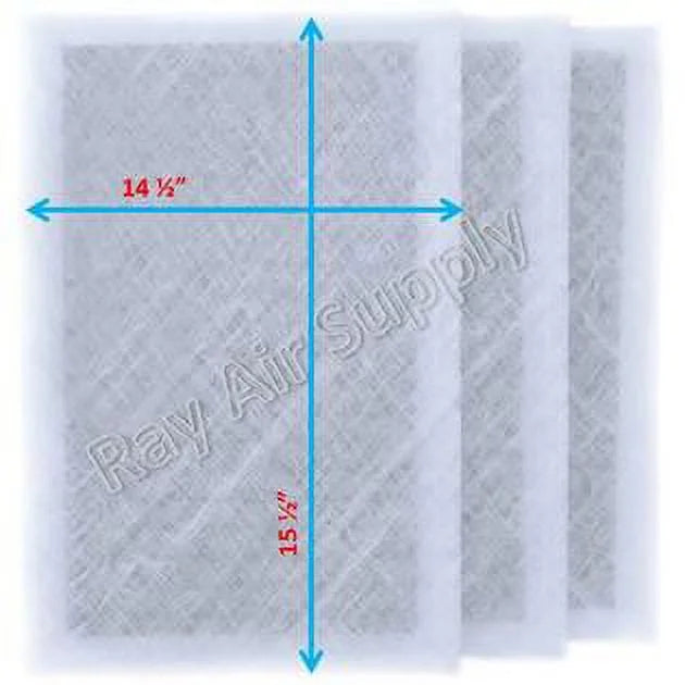 16x18 Replacement Filter Pads Compatible with MicroPower Guard Air Cleaner (3 Pack)