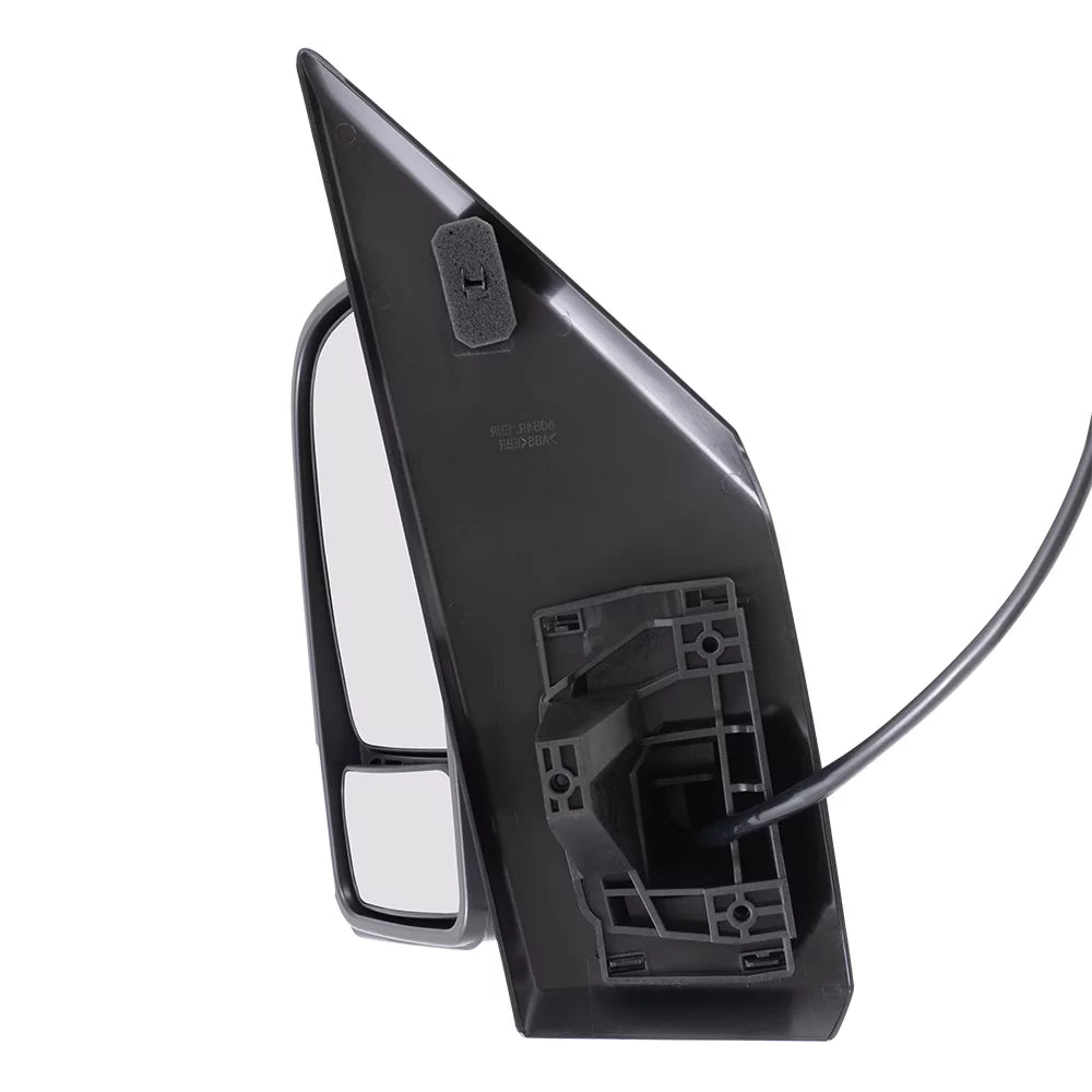 Brock Replacement Driver Side Power Mirror Textured Black with Heat, Signal, Blind Spot Detection & Manual Fold without Camera Compatible with 2019-2020 Sprinter Cargo 1500/2500/3500 (907)