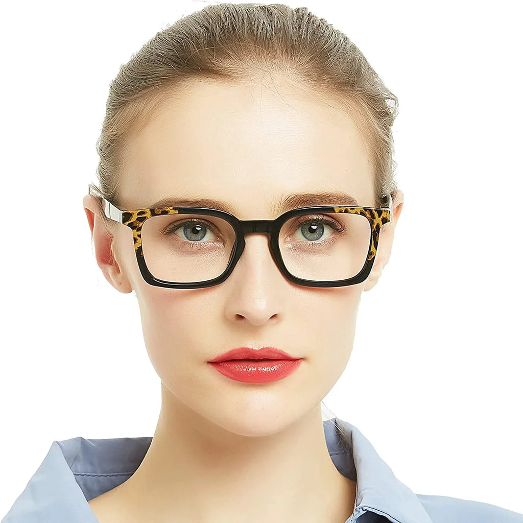 Stylish Reading Glasses for Women Designer Readers Clear Lens