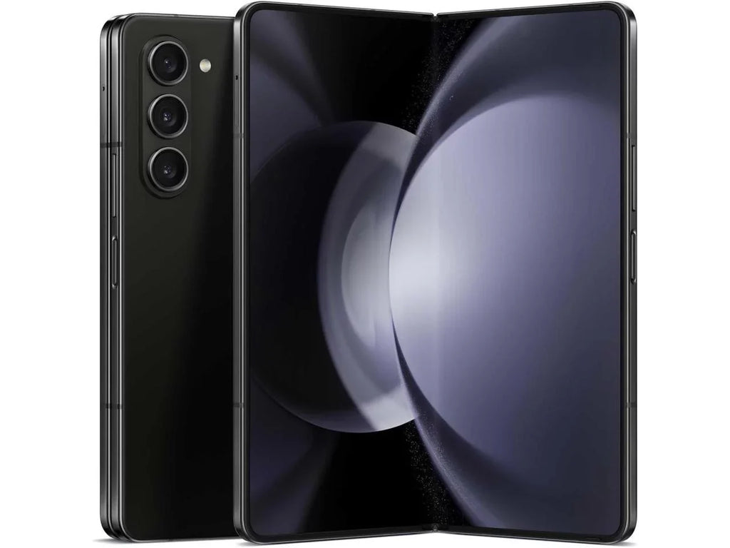 Galaxy  Fold 5 Cell Phone, Factory Unlocked Android Smartphone, 512GB, Big 7.6” Screen for Streaming, Gaming, Dual App View, One-Hand Control, Hands-Free Use,  Version, 2023, Phantom Black