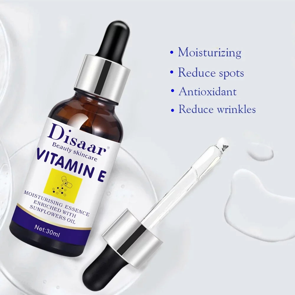 2 Pack Moisturizing Skin Therapy Oil for Face with Vitamin ,  & 10 Pure Facial Oil Blend, Rosehip Fragrance