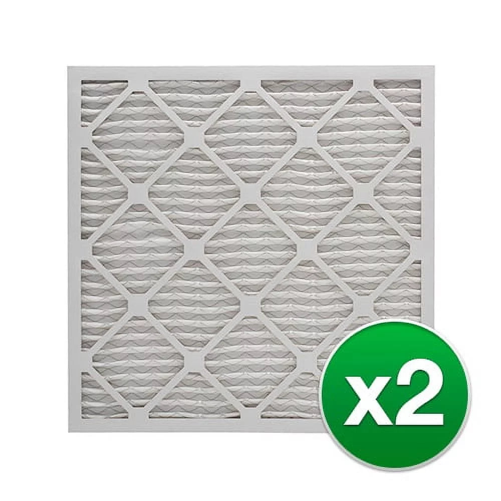 Pleated Air Filter For Honeywell   16x25x4  8 (2 Pack)