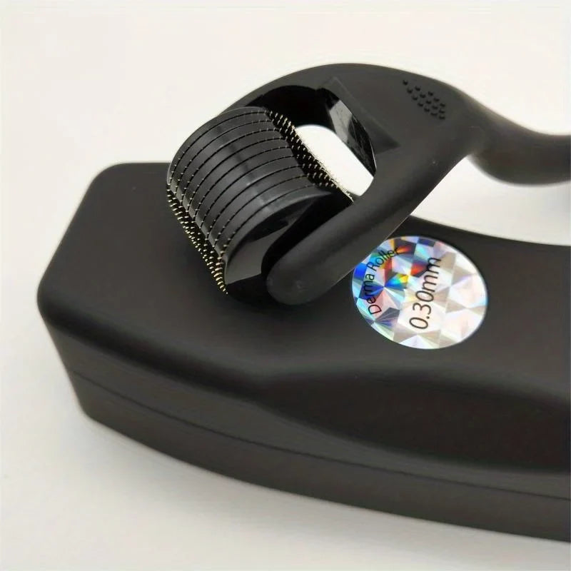 Rejuvenate Your Skin with a Titanium Matt Black 540 Derma Roller - Reduce the Look of Aging!