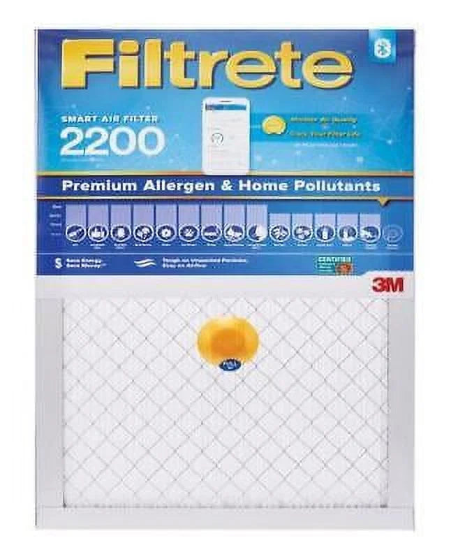 3M Filtrete 16 in.   25 in.   1 in.  Fiberglass 13  Pleated Smart Air Filter (Pack of 4)