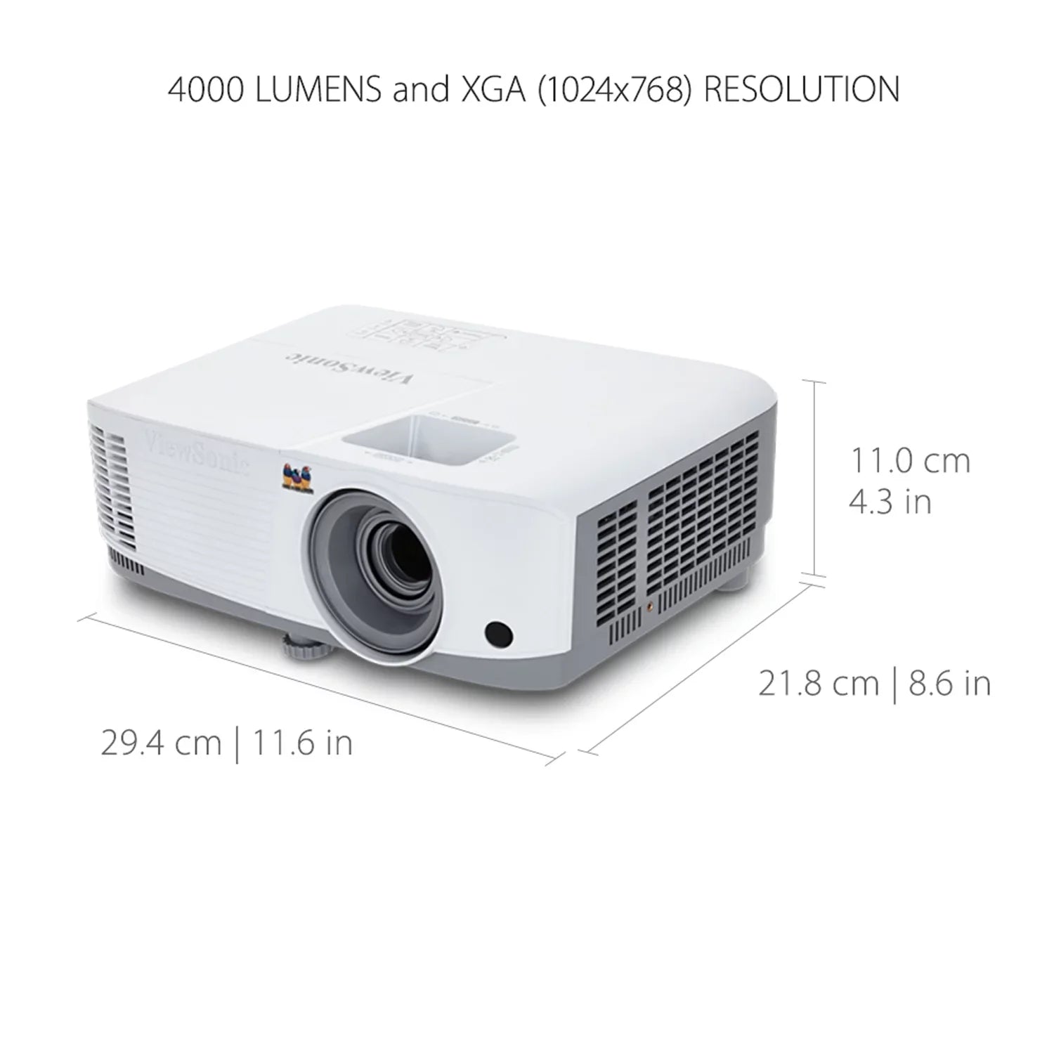 ViewSonic   4000 Lumens Projector Horizon and Vertical Keystone for Home and Office (Pre-Owned)