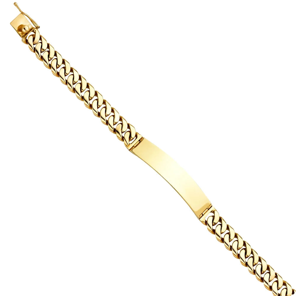 14k Yellow Gold Miami Cuban Link  Bracelet - 8.5" | Elegant 14KY Gold Chain Bracelets for Men and Women | Weight 41.3 Grams | Men’s Jewelry for Gift