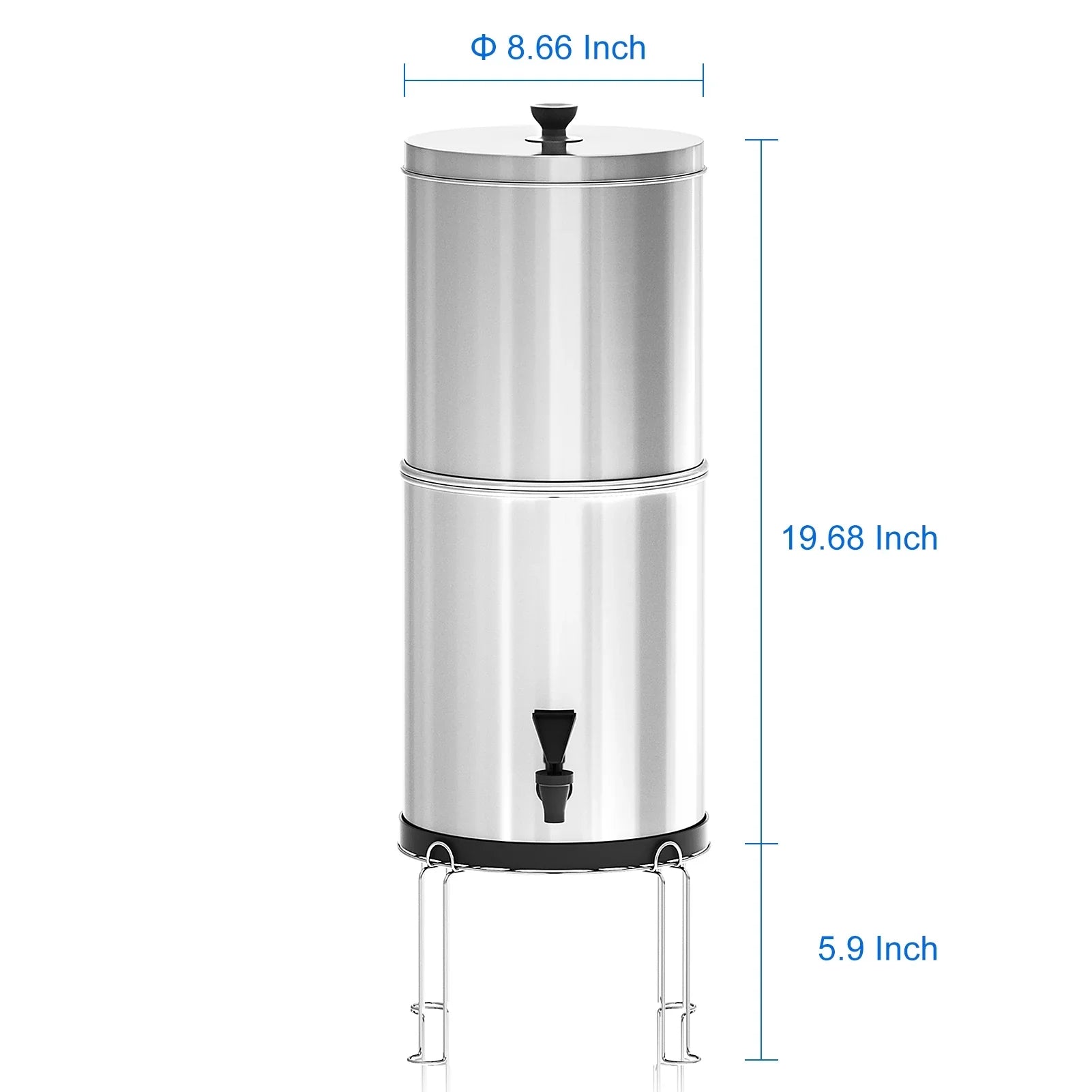 Tomshoo Water Filter System Purify Water for Camping Hiking Emergency Preparedness